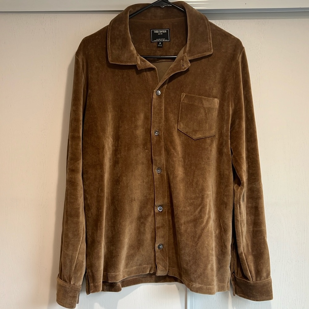 Todd Snyder Tavern Polo in Glazed Pecan (Medium)